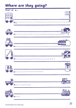 Handwriting Practice Patterning Inner Page
